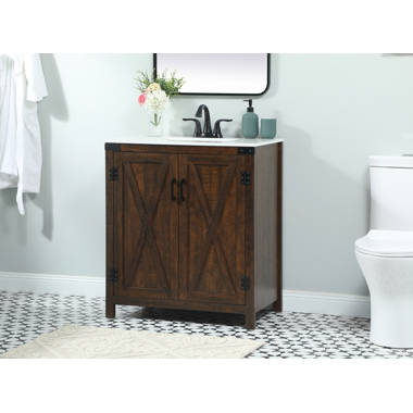 Laurel Foundry Modern Farmhouse Trask 32 Single Bathroom Vanity